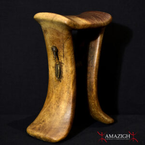 Old Beautiful Tribally Used Turkana Headrest - Kenya