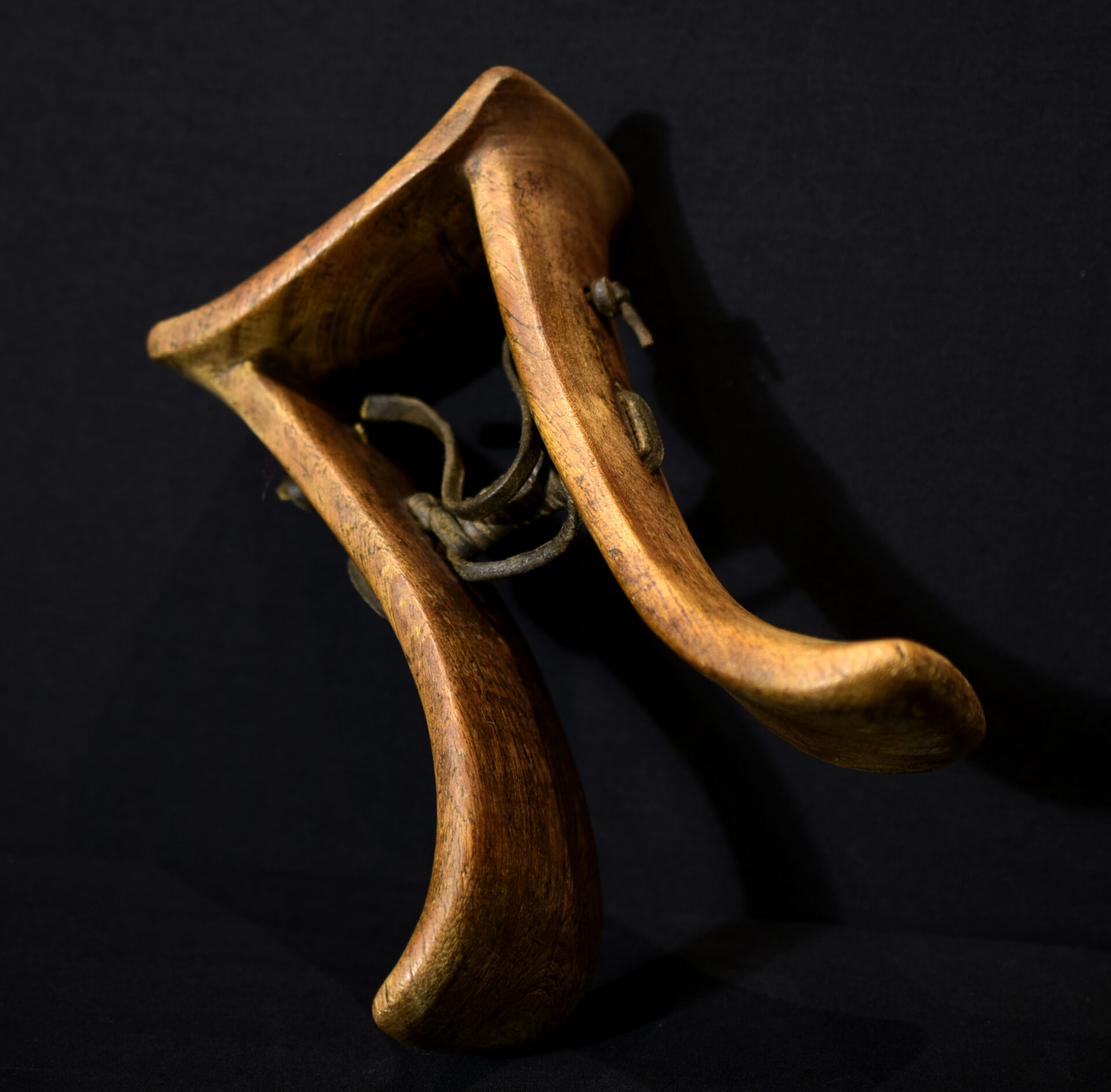Old Beautiful Tribally Used Turkana Headrest – Kenya