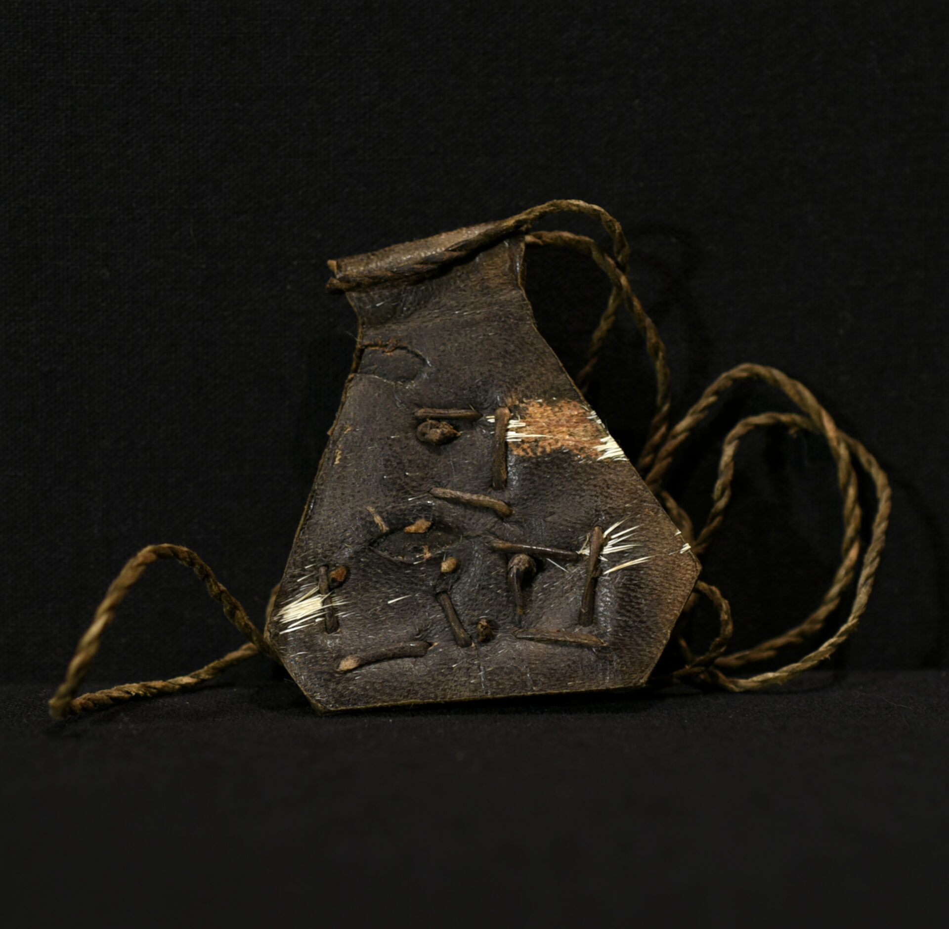 Old Dogon Amulet – 3 Sun Disks – Mali
