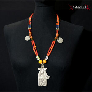 Old Berber Necklace – Hand of Fatima - South Morocco