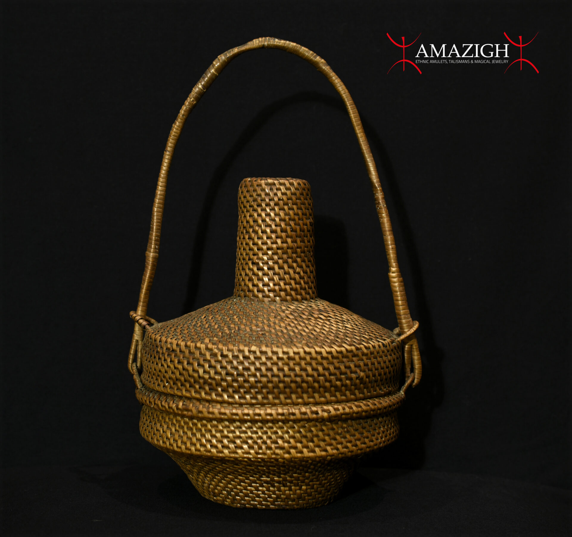 Old Beautiful Bakongo Basket – Republic of Congo