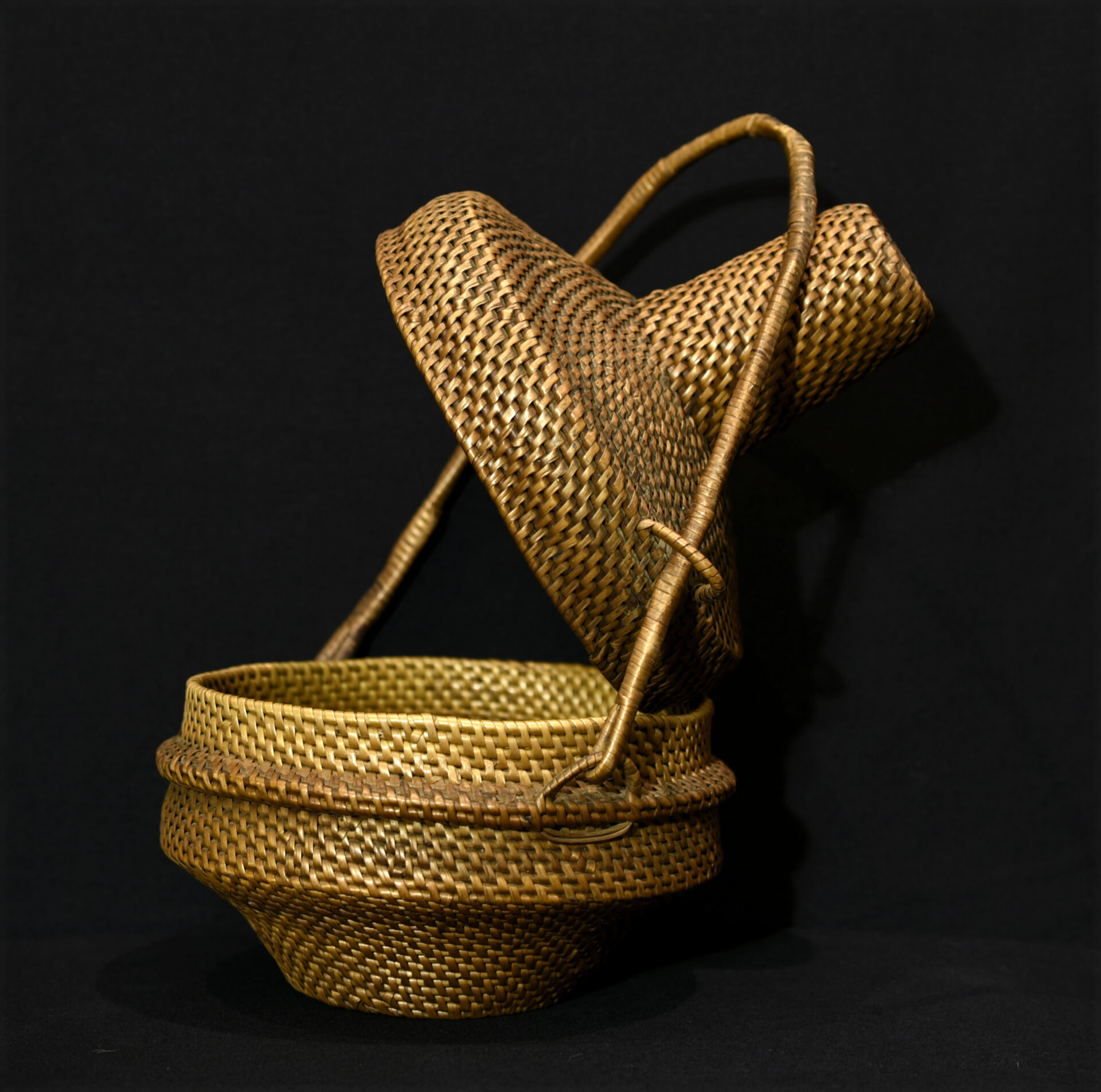 Old Beautiful Bakongo Basket – Republic of Congo