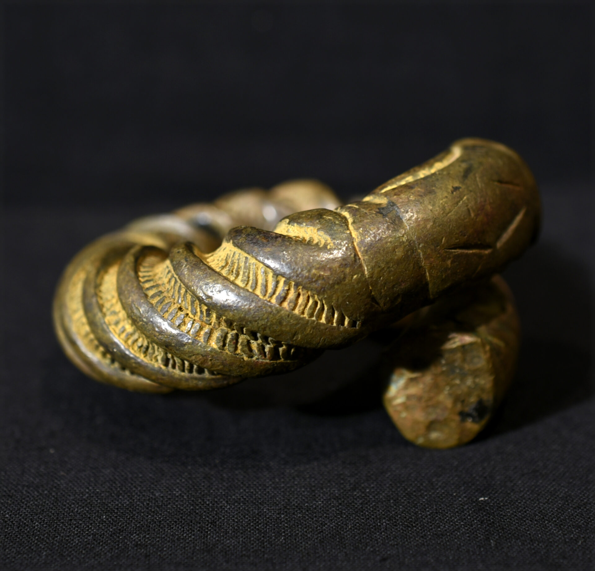 Antique Elaborate Gurunsi Bracelet – African Currency – Burkina Faso