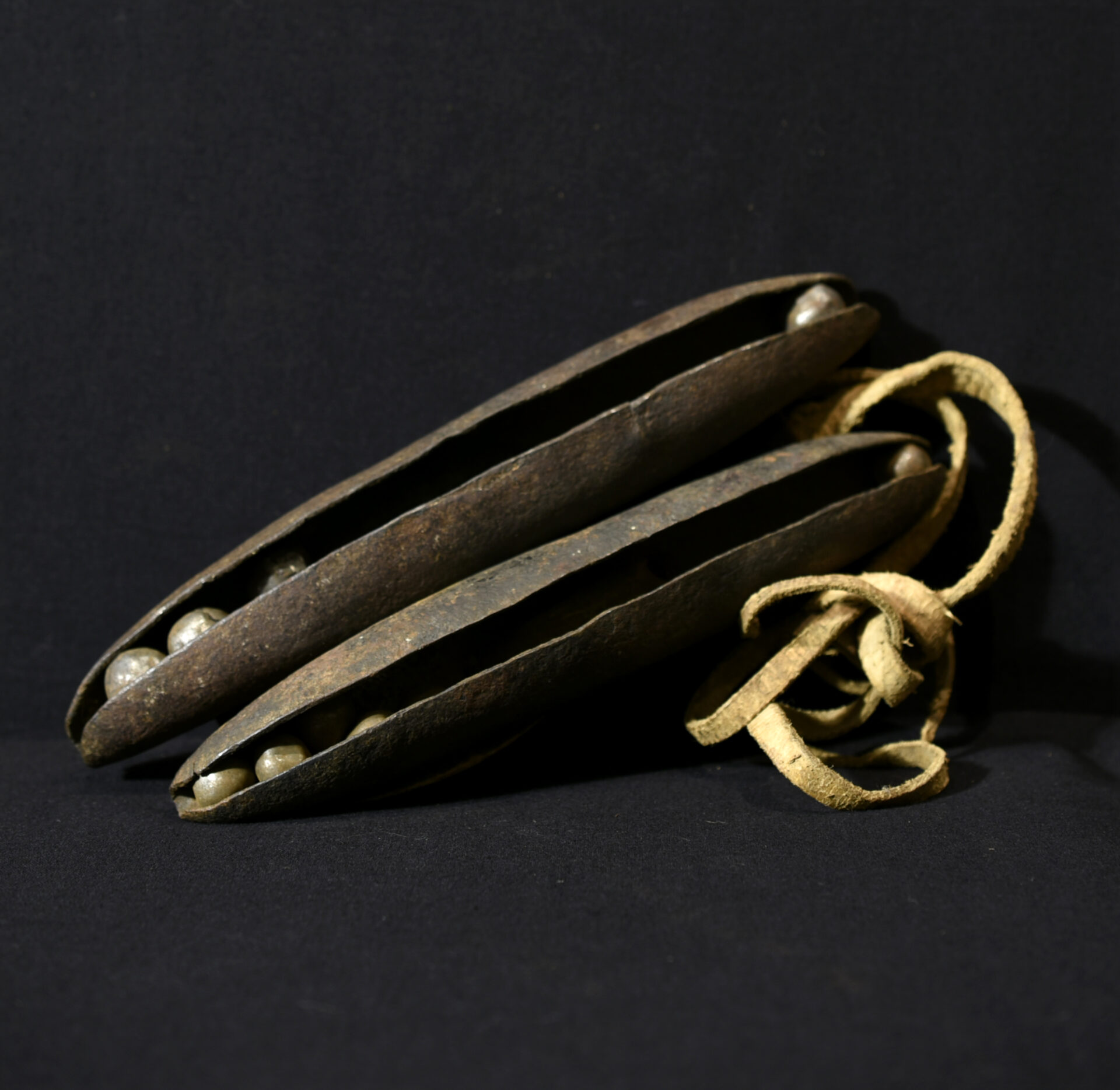 Old Large Tribally Used Dance Knee Pad – Masai (Maasai) – Kenya