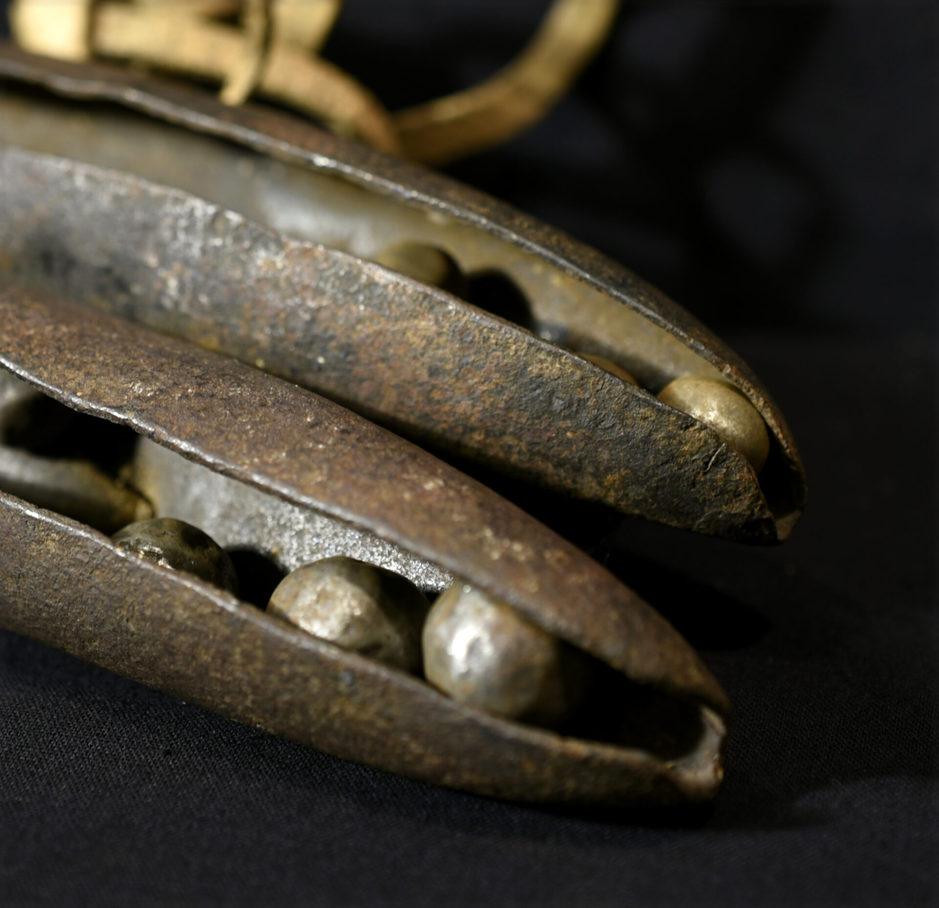 Old Large Tribally Used Dance Knee Pad – Masai (Maasai) – Kenya