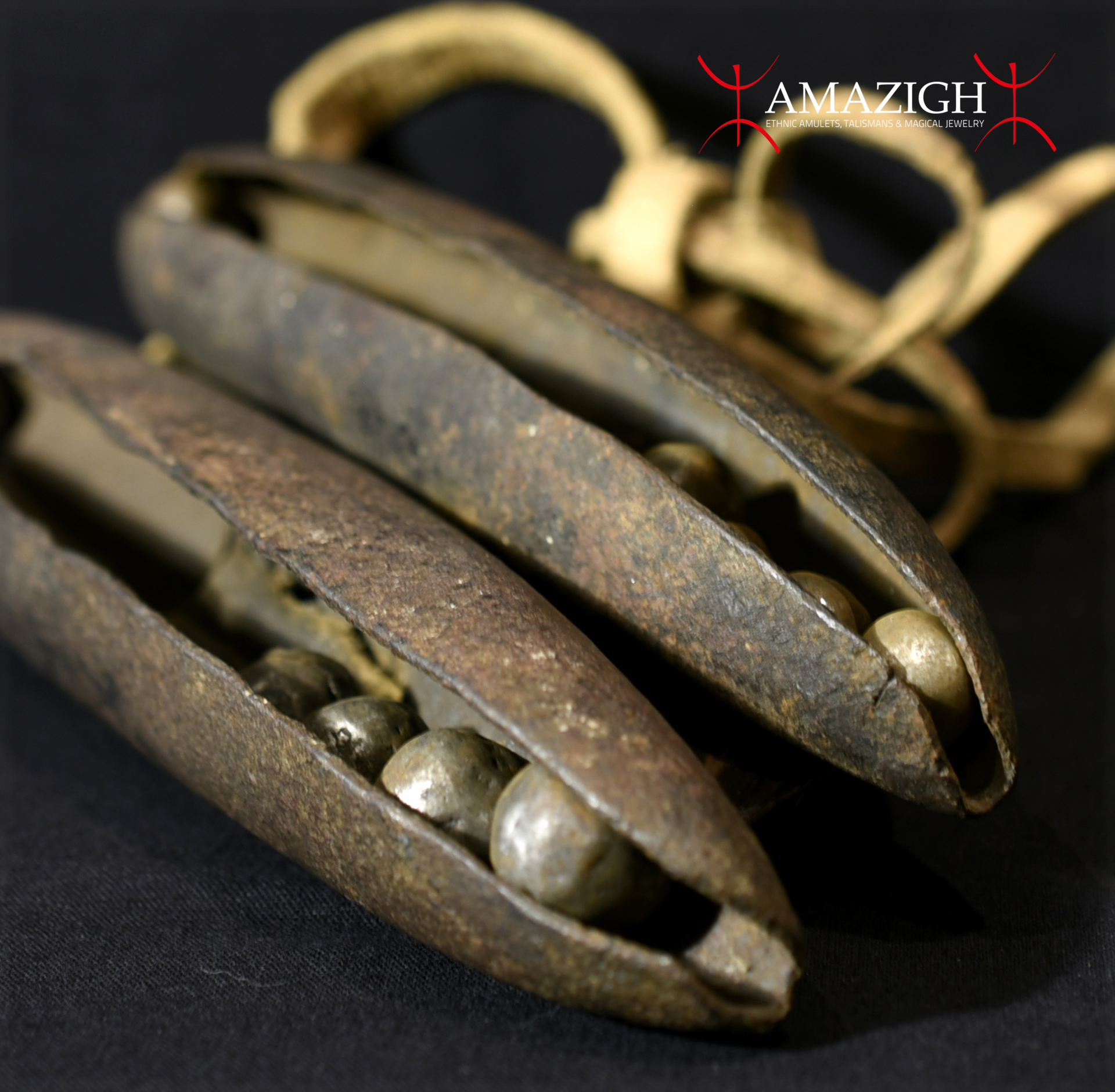 Old Large Tribally Used Dance Knee Pad – Masai (Maasai) – Kenya