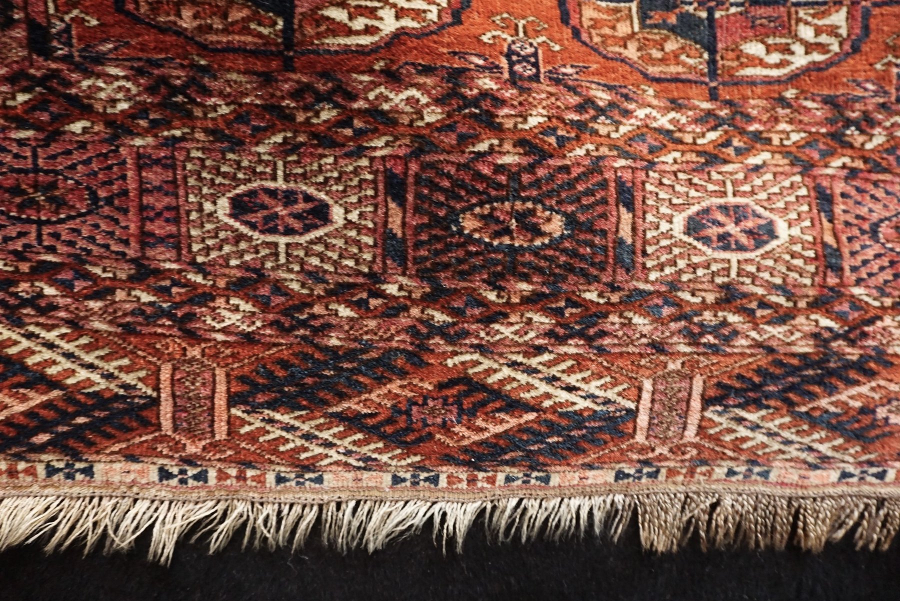 Antique Beautiful Turkmen Carpet – Teke Tribe – Turkmenistan – XIX century
