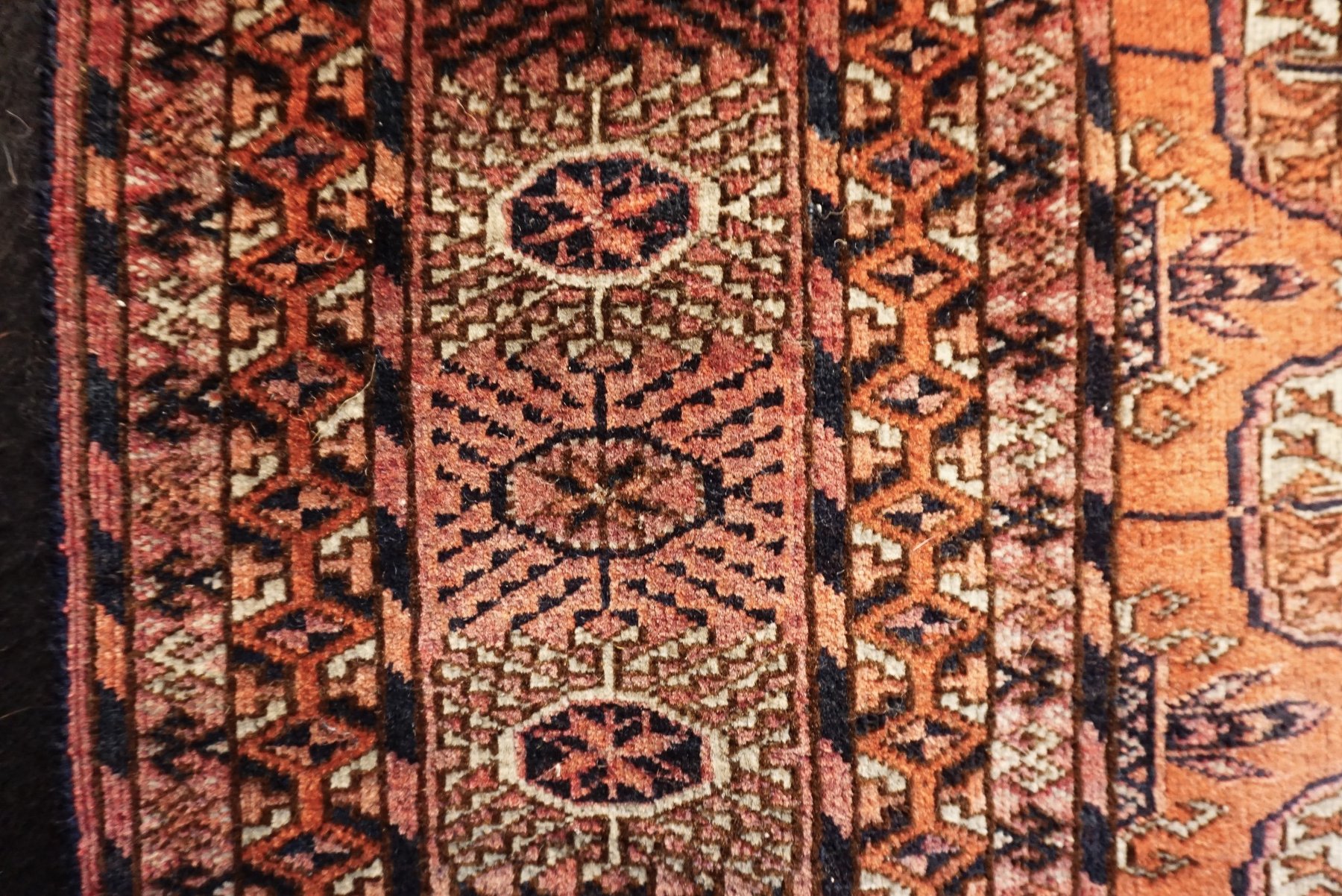 Antique Beautiful Turkmen Carpet – Teke Tribe – Turkmenistan – XIX century
