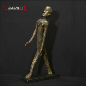 Old Beautiful Nyamwezi Dynamic Figure - Tanzania - Former Austrian Collection