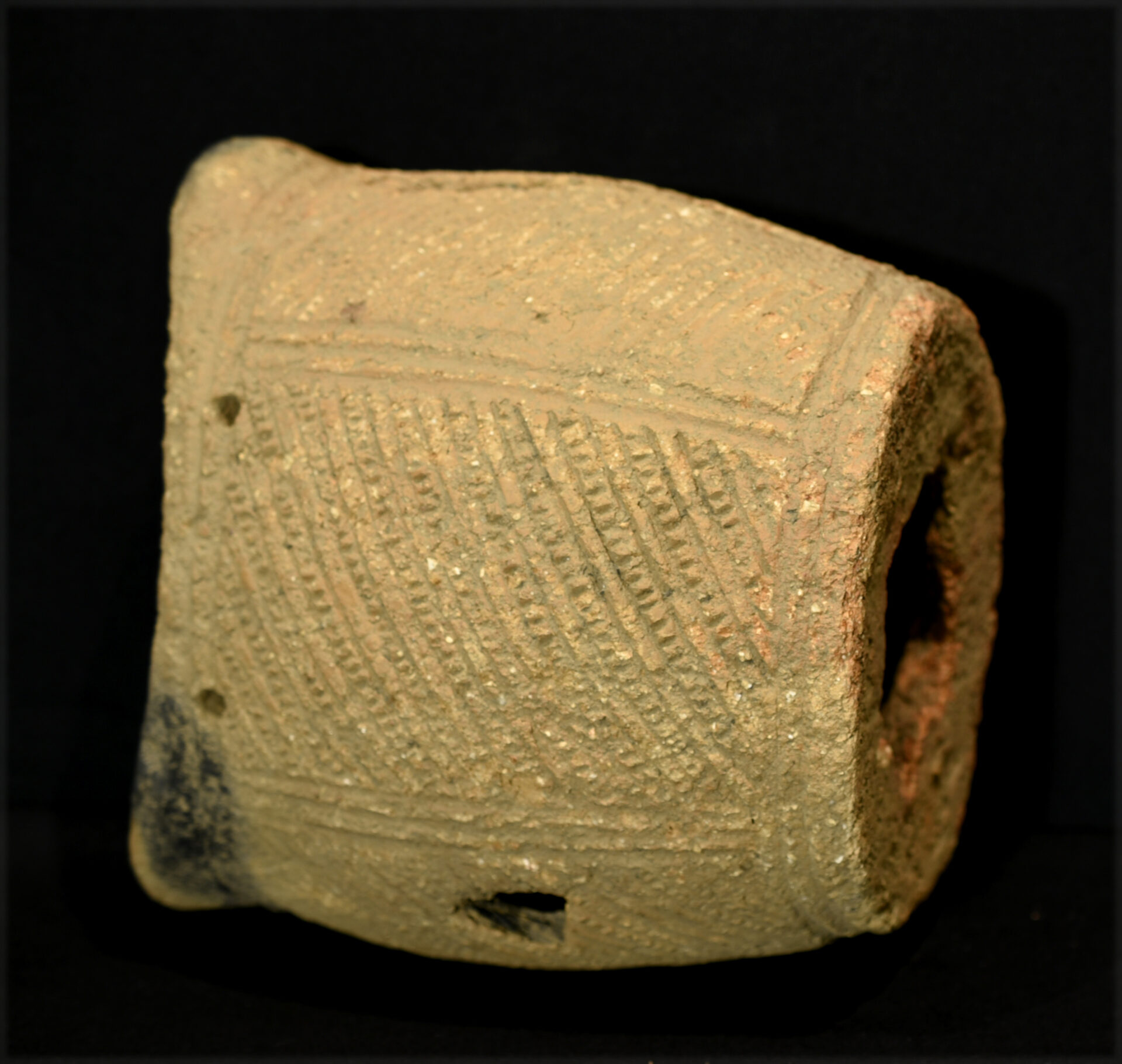 Antique Qua Terracotta Headrest – Calabar Region, Nigeria – RARE ITEM