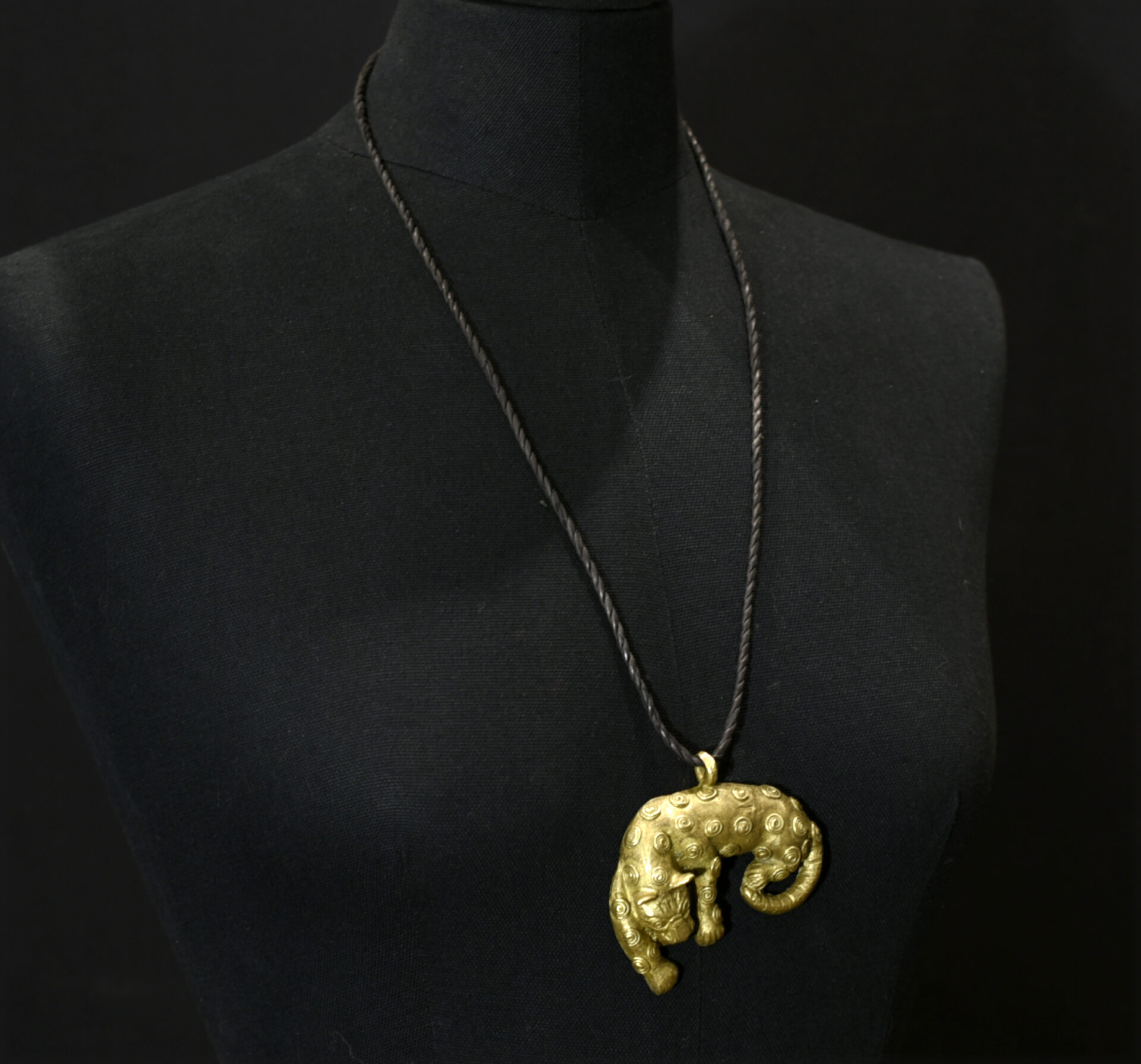 Fine Ashanti (Asante) Amulet – Panther – Cote d’Ivorie