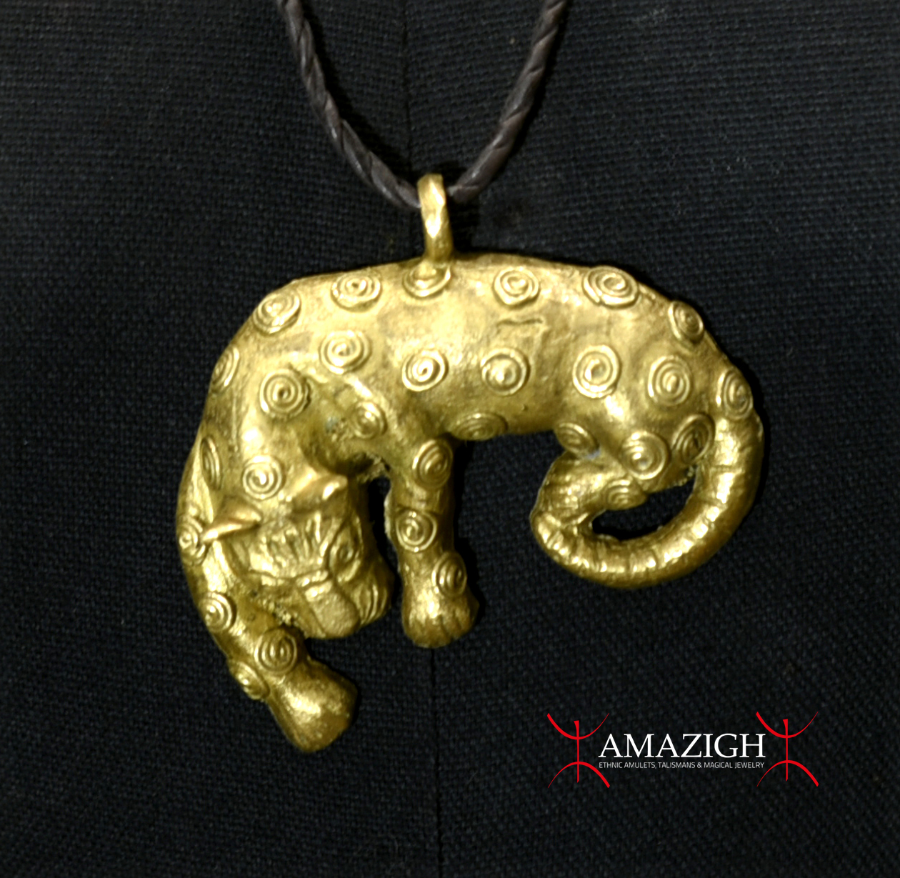 Fine Ashanti (Asante) Amulet – Panther – Cote d’Ivorie