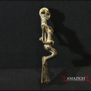 A Beautiful Gan Bronze Amulet – Ancestor – Burkina Faso