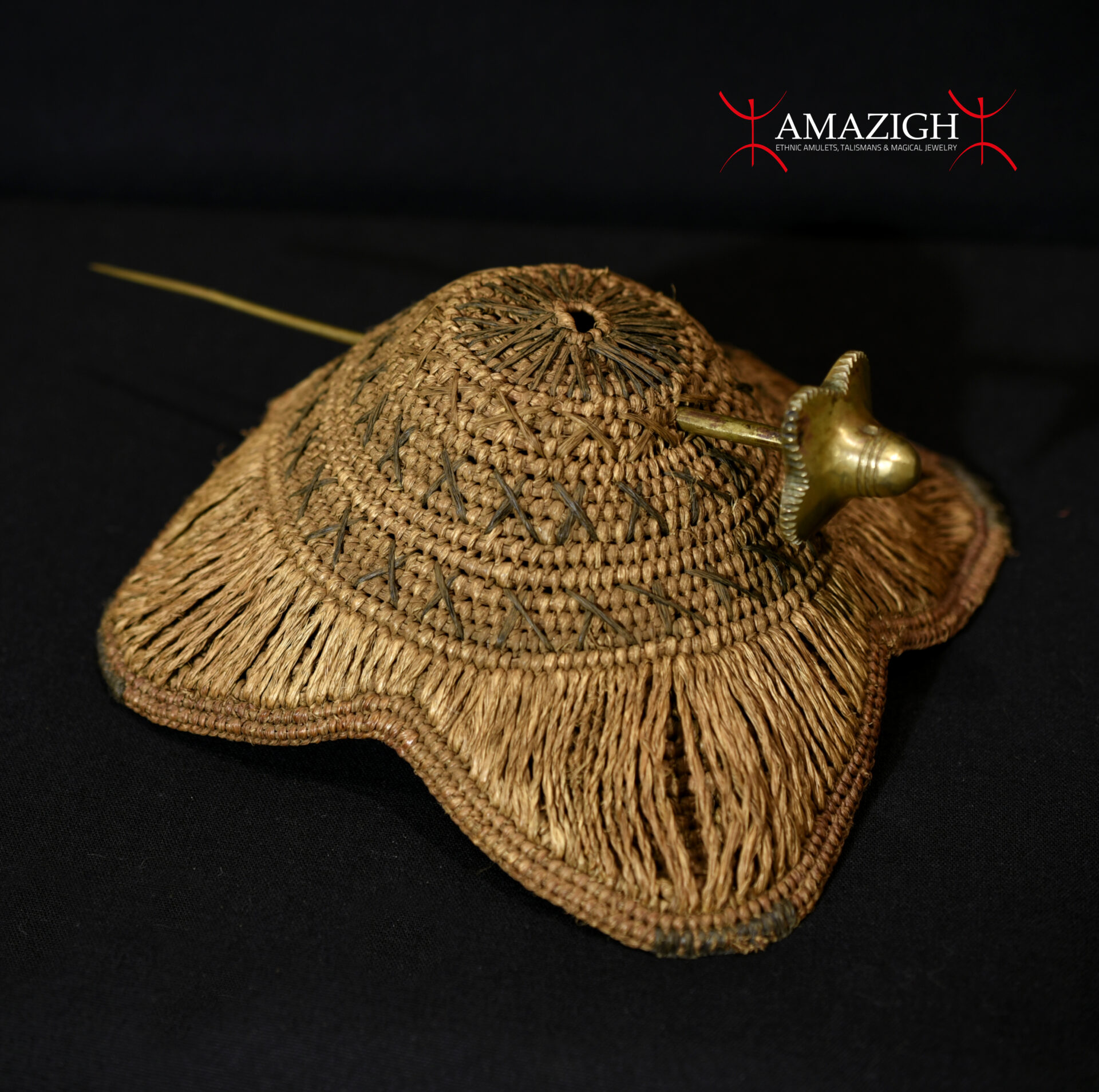 Old Kuba Prestige Cap – Laket Mishiing – DR Congo – Rare complete item
