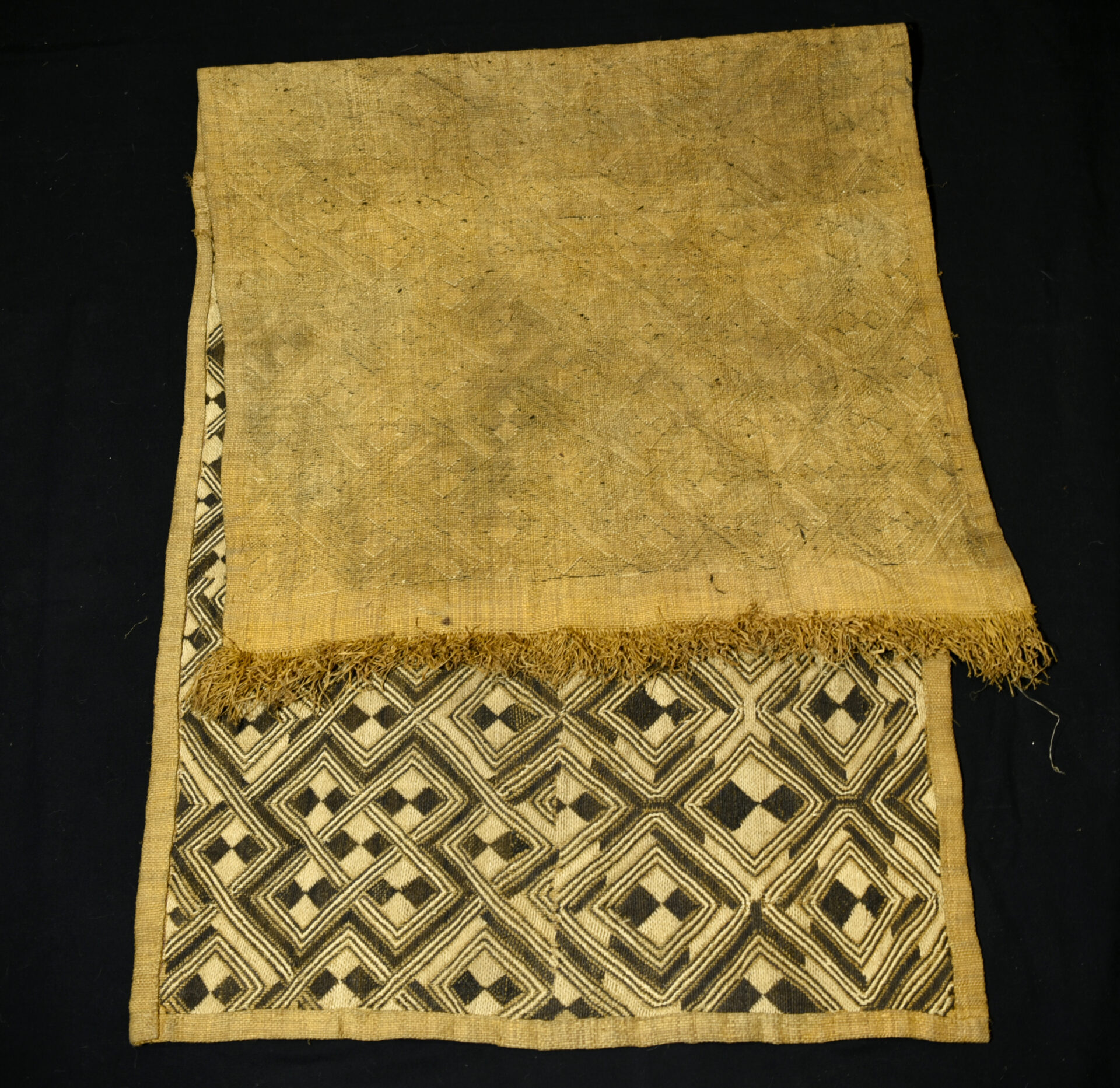 Old Fine Kuba Raffia – BUSHOONG – Kasai Velvet – DR Congo