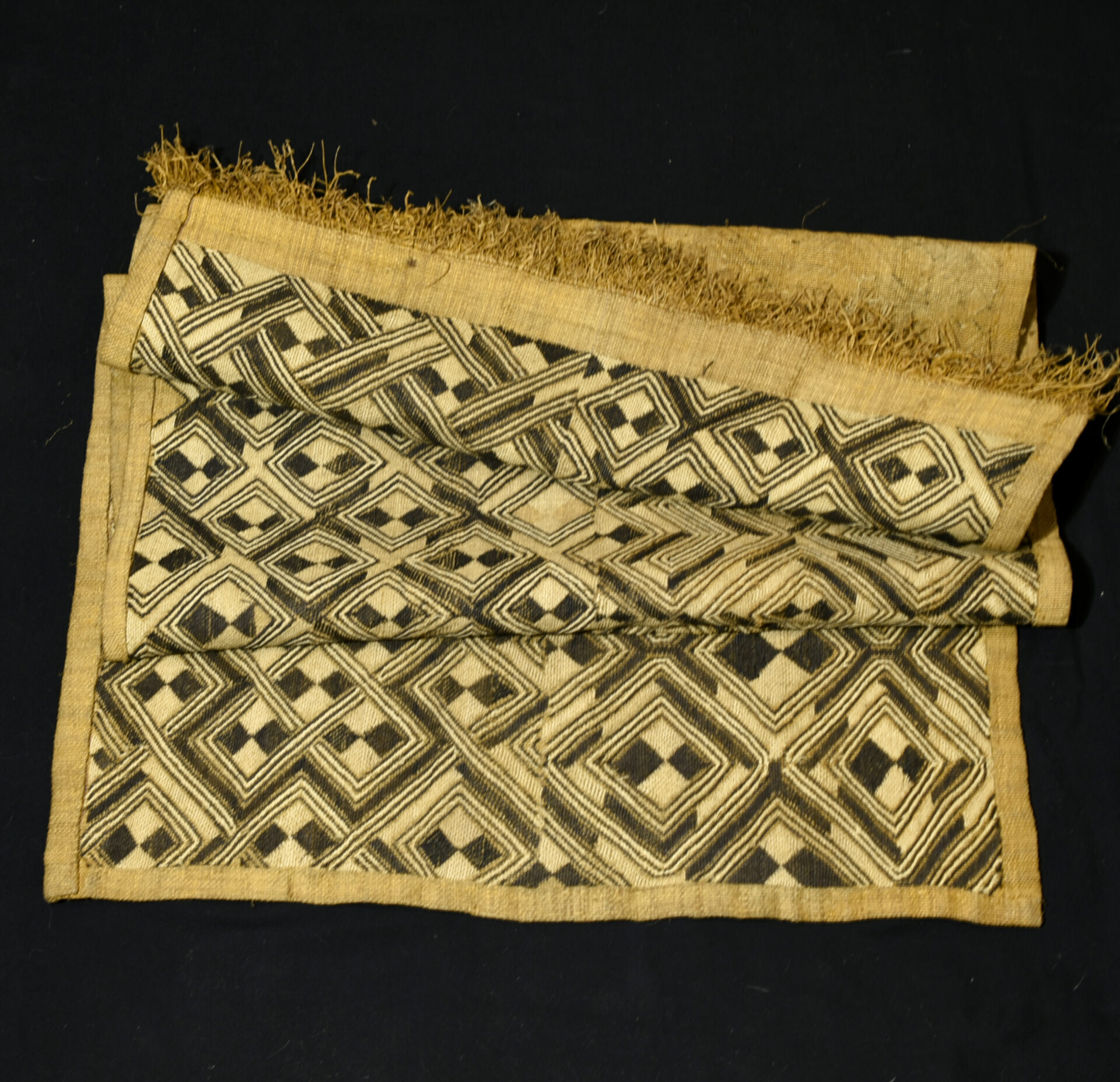 Old Fine Kuba Raffia – BUSHOONG – Kasai Velvet – DR Congo
