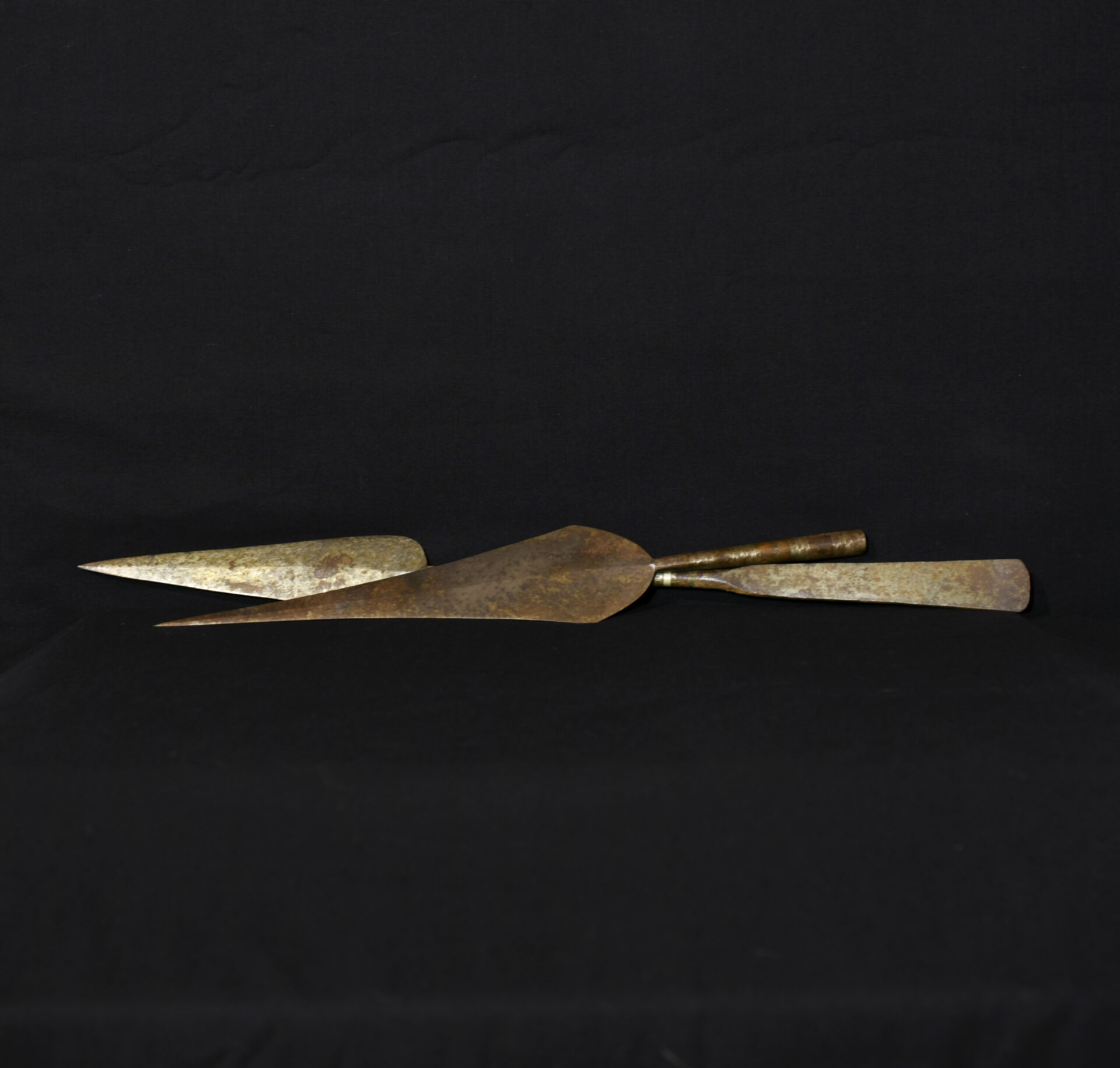 Old Short Spear and Long Spear Head – Tuareg – Niger