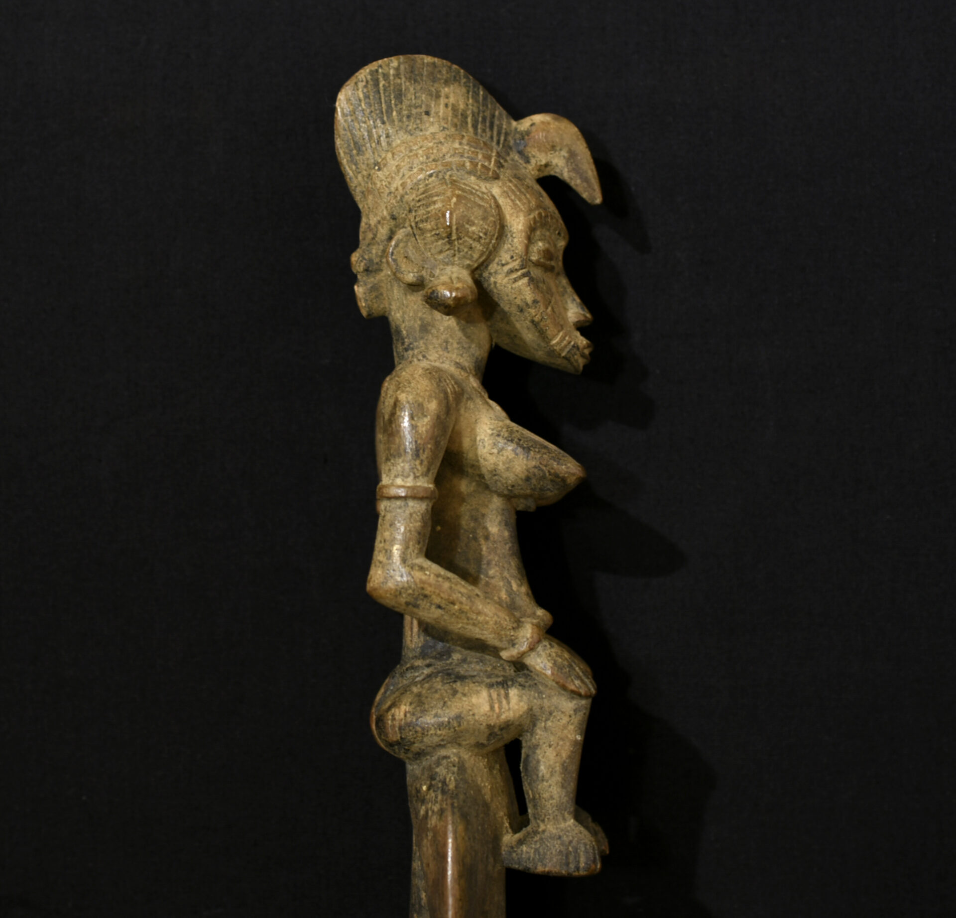 Beautiful Senufo Farmers Trophy Staff – Tefalipitya – Ivory Coast