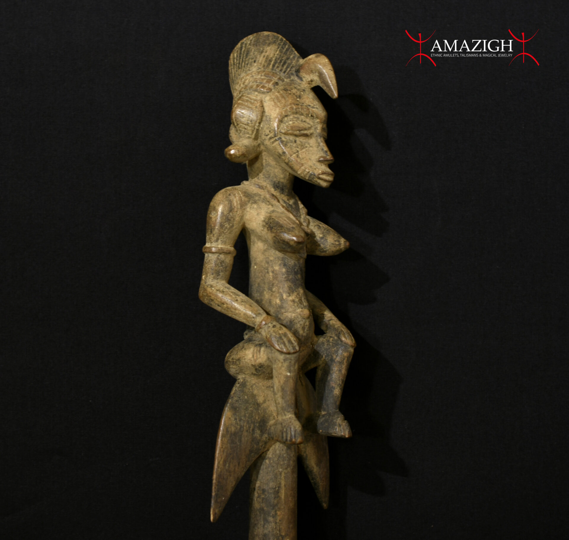 Beautiful Senufo Farmers Trophy Staff – Tefalipitya – Ivory Coast