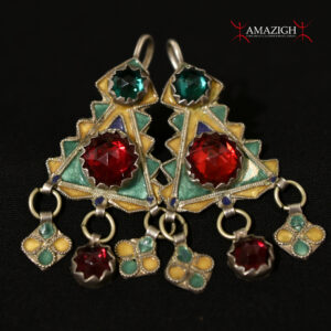 Old Berber Earrings - Tiznit, South Morocco