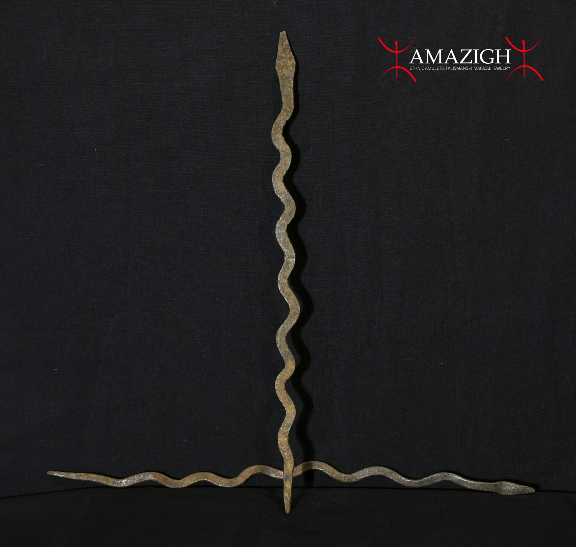 2 Old Ritual Snakes – Lobi – Burkina Faso
