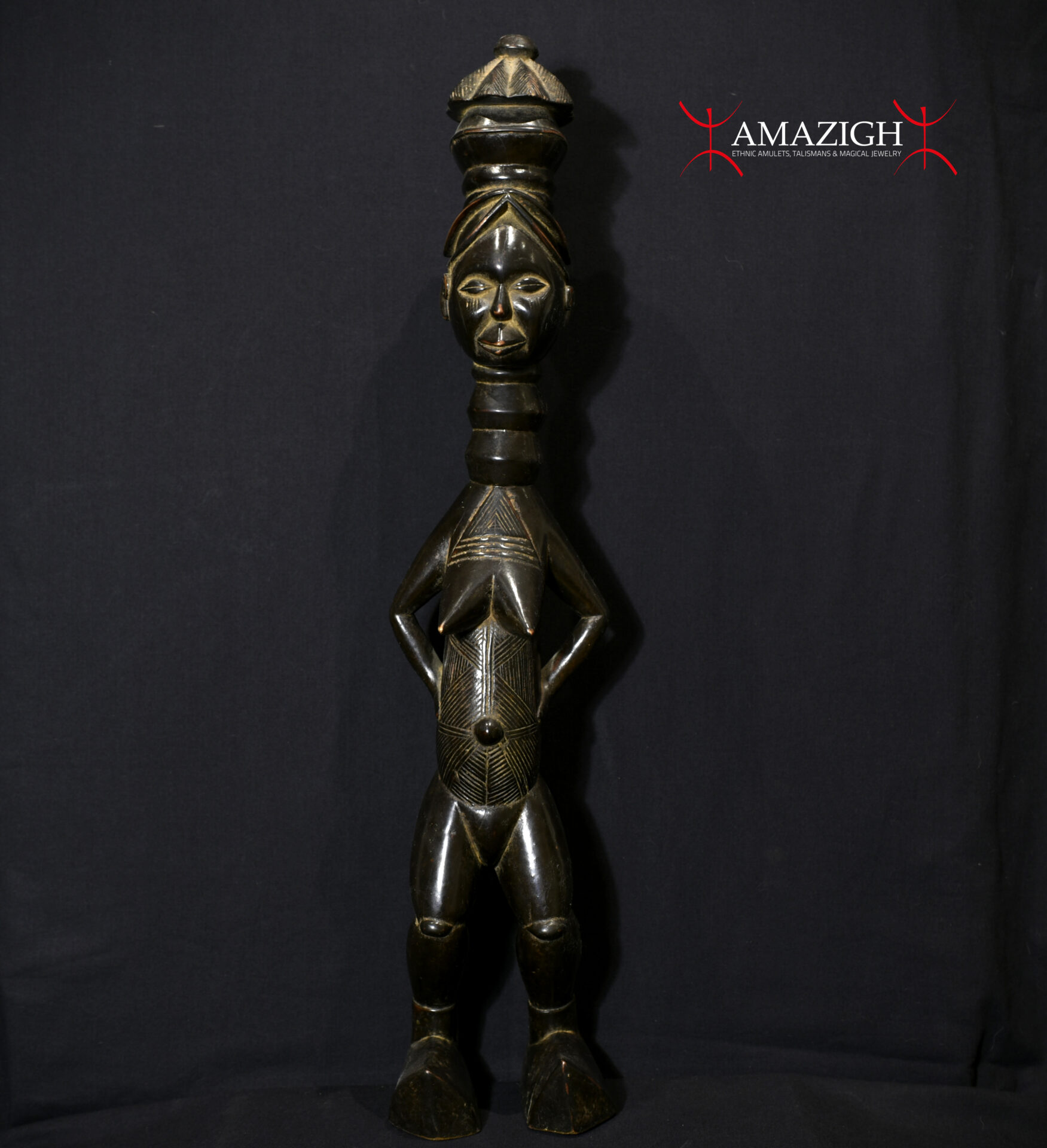 An Old Beautiful Mende Female Figure – Sierra Leone