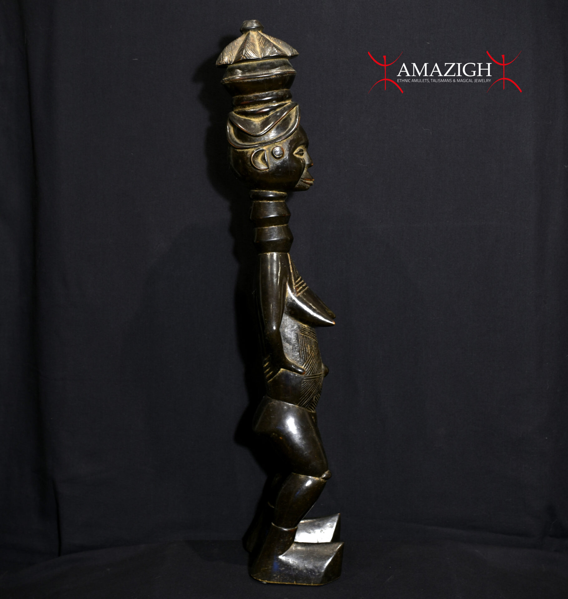 An Old Beautiful Mende Female Figure – Sierra Leone