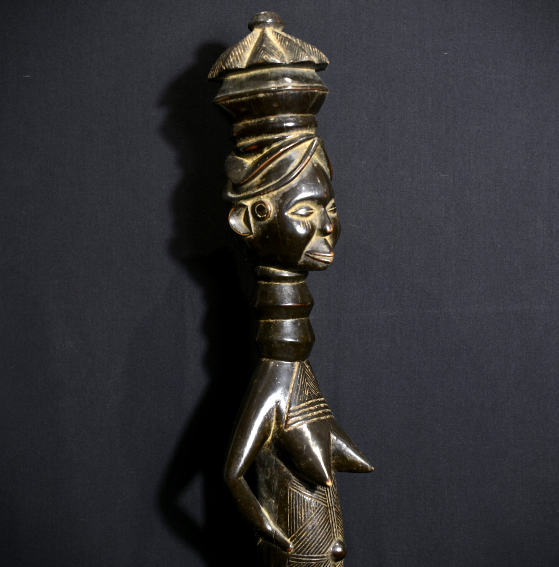 An Old Beautiful Mende Female Figure – Sierra Leone