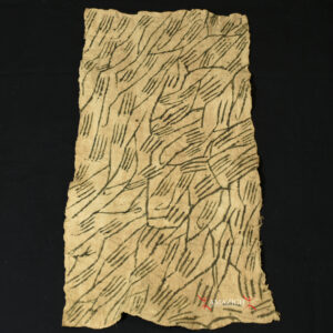 Mbuti-Pygmy BARKCLOTH – Ituri Rainforest, DR Congo