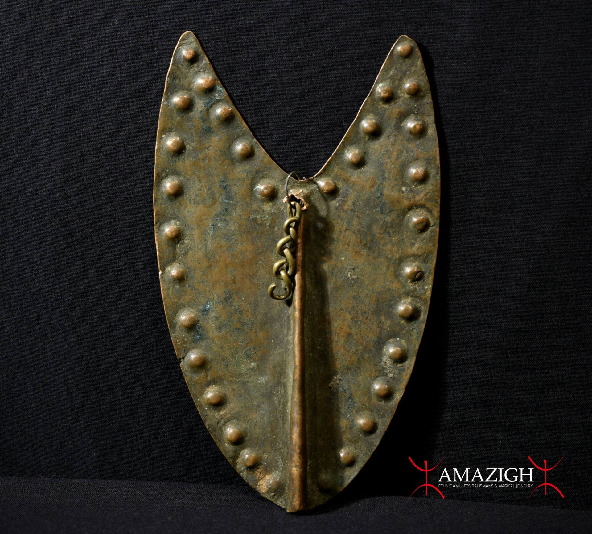 Old Large Dinka Pendant – “Orphan Money” – South Sudan