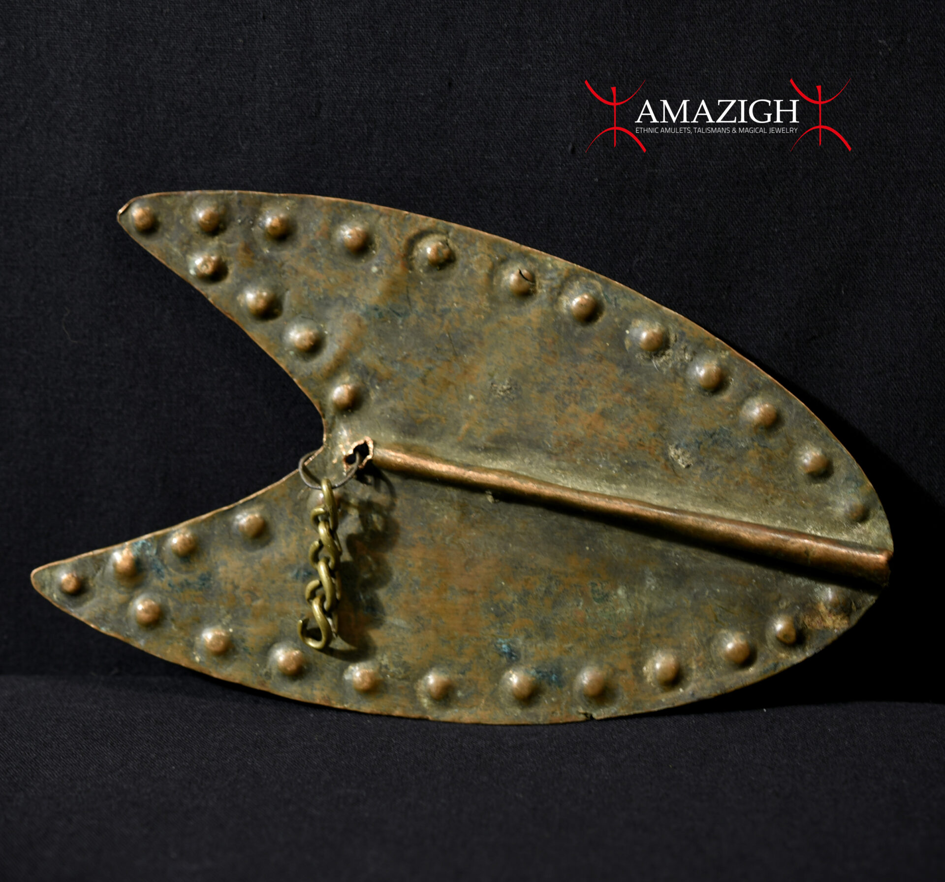 Old Large Dinka Pendant – “Orphan Money” – South Sudan