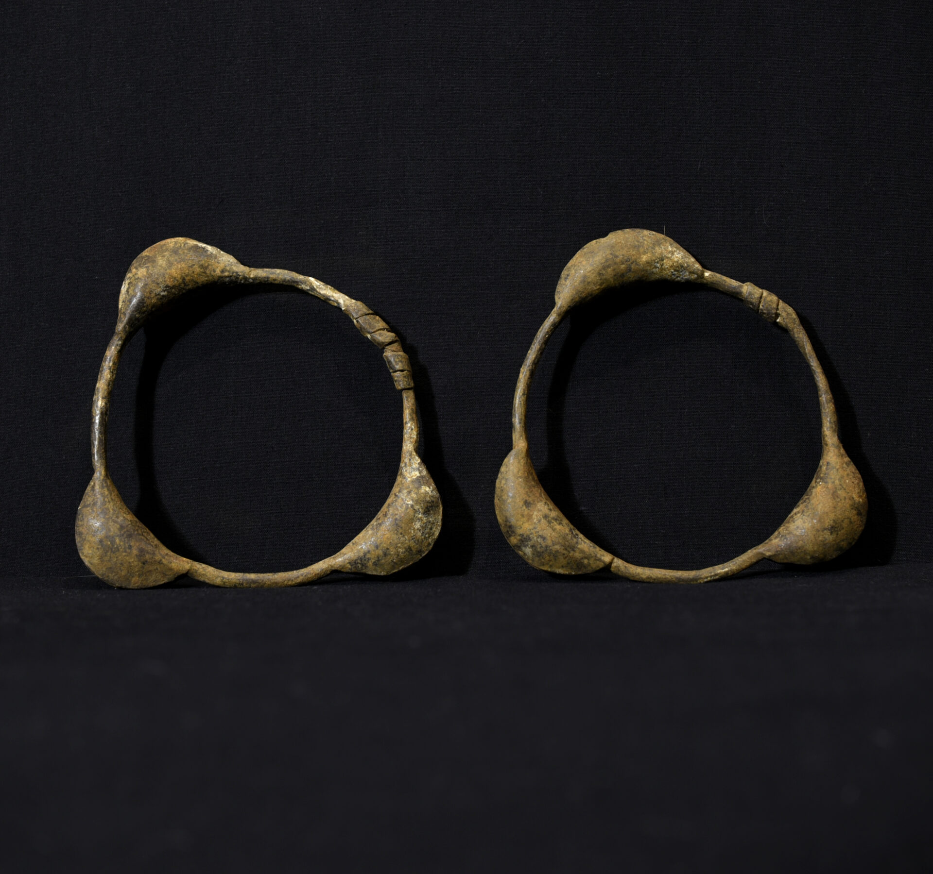 Old Baule Dance Anklets – Côte d’Ivoire / Ivory Coast