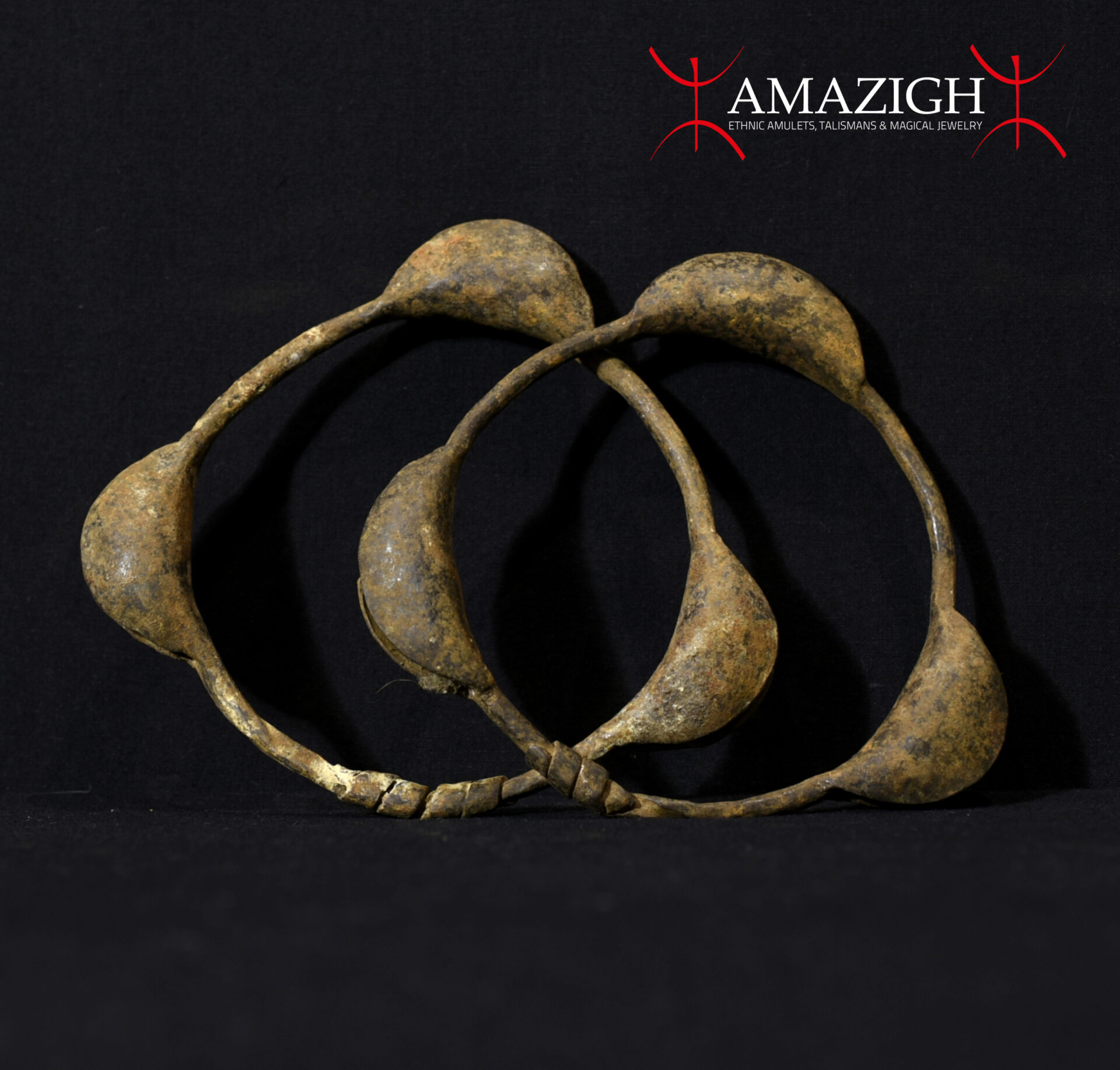 Old Baule Dance Anklets – Côte d’Ivoire / Ivory Coast