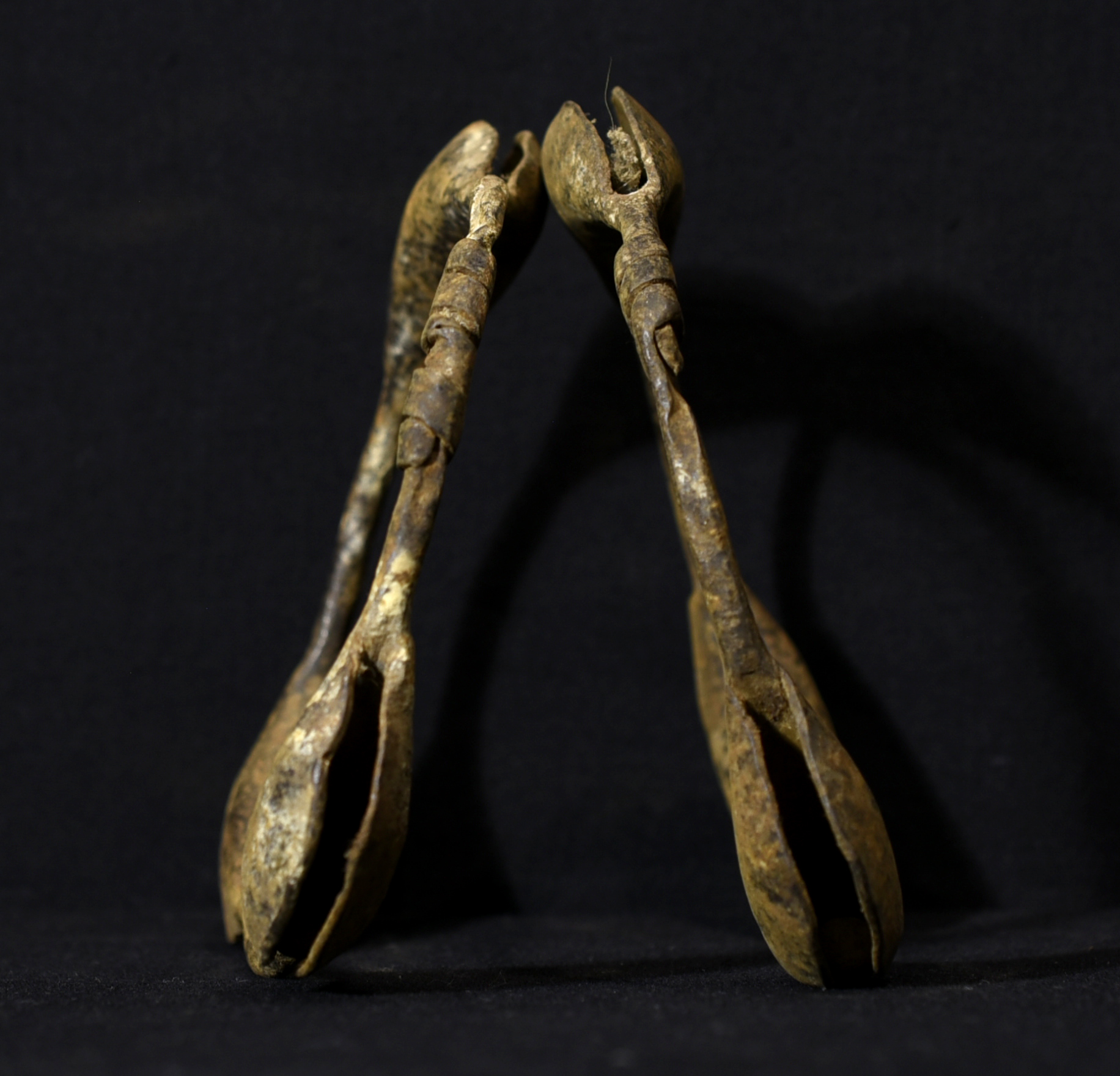 Old Baule Dance Anklets – Côte d’Ivoire / Ivory Coast