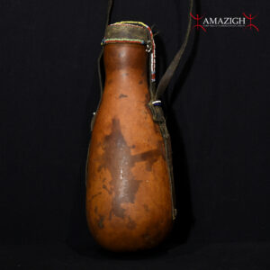 Traditional Masai (Maasai) Gourd Container - Enkukuri - Kenya