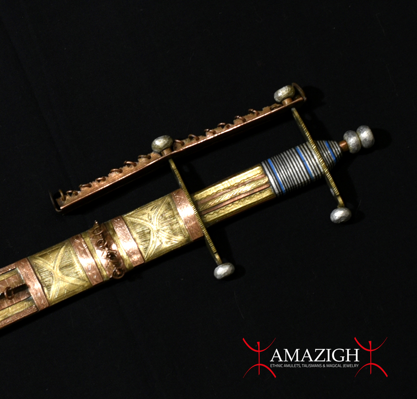 Share Outstanding Tuareg Ceremonial Sword – Takouba / Takoba – Niger – Rare Piece