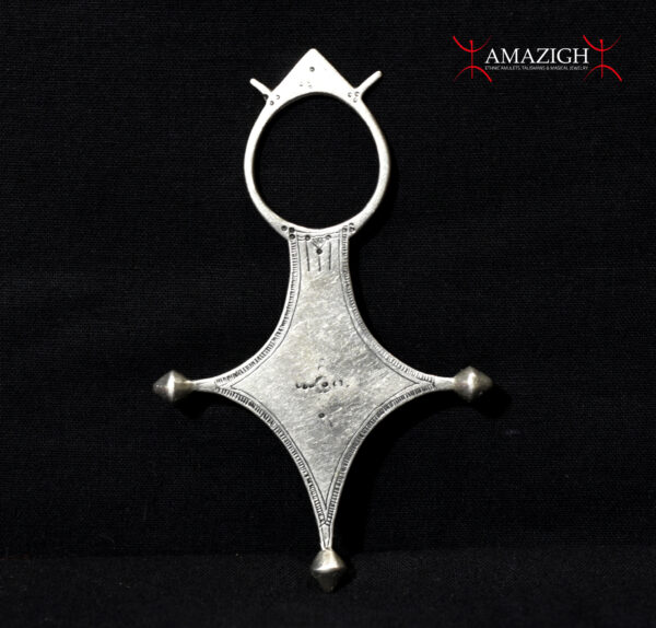Outstanding Old, Beautiful, Large Tuareg Silver Cross – Agadez