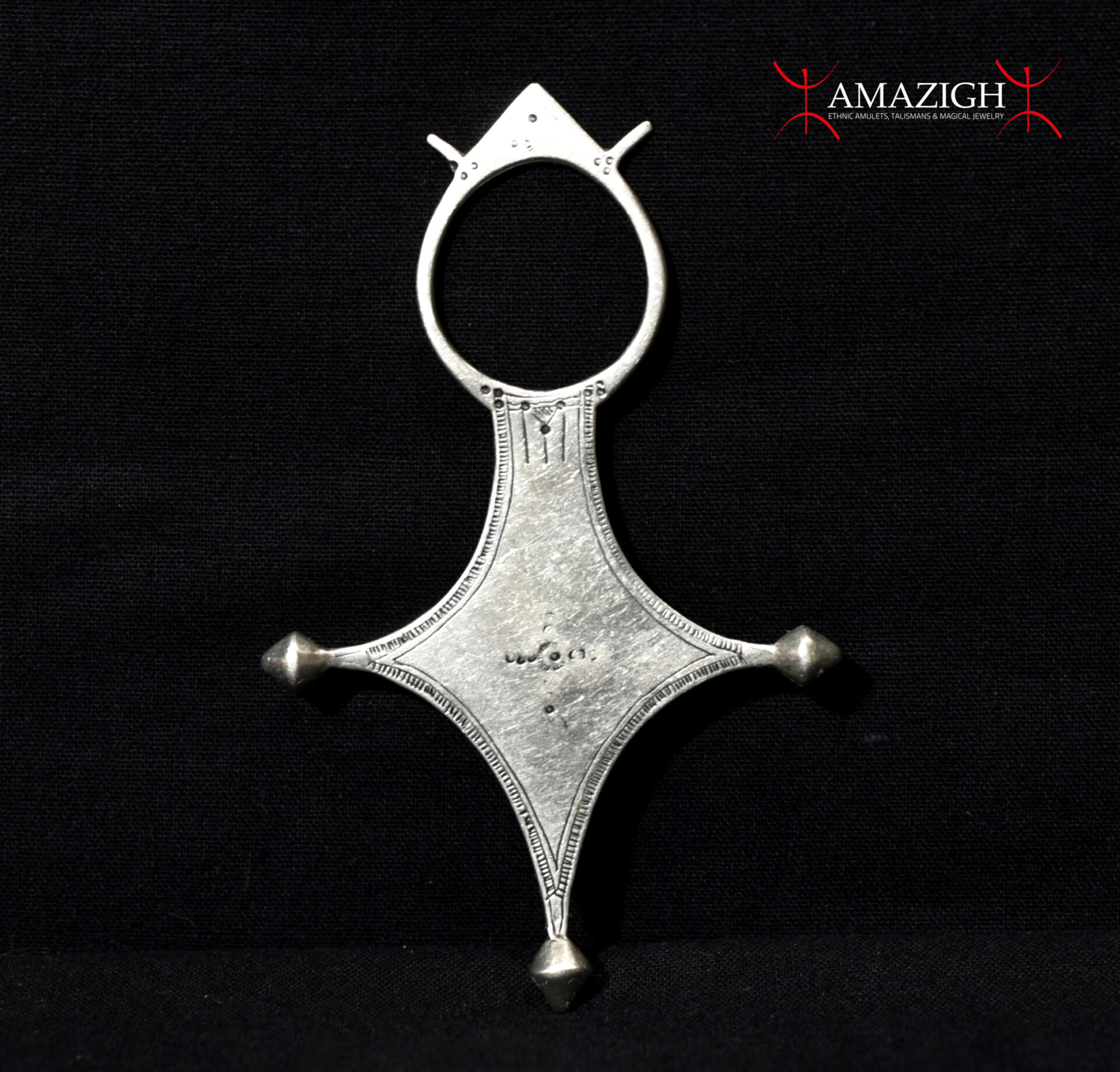 Outstanding Old, Beautiful, Large Tuareg Silver Cross – Agadez, Niger