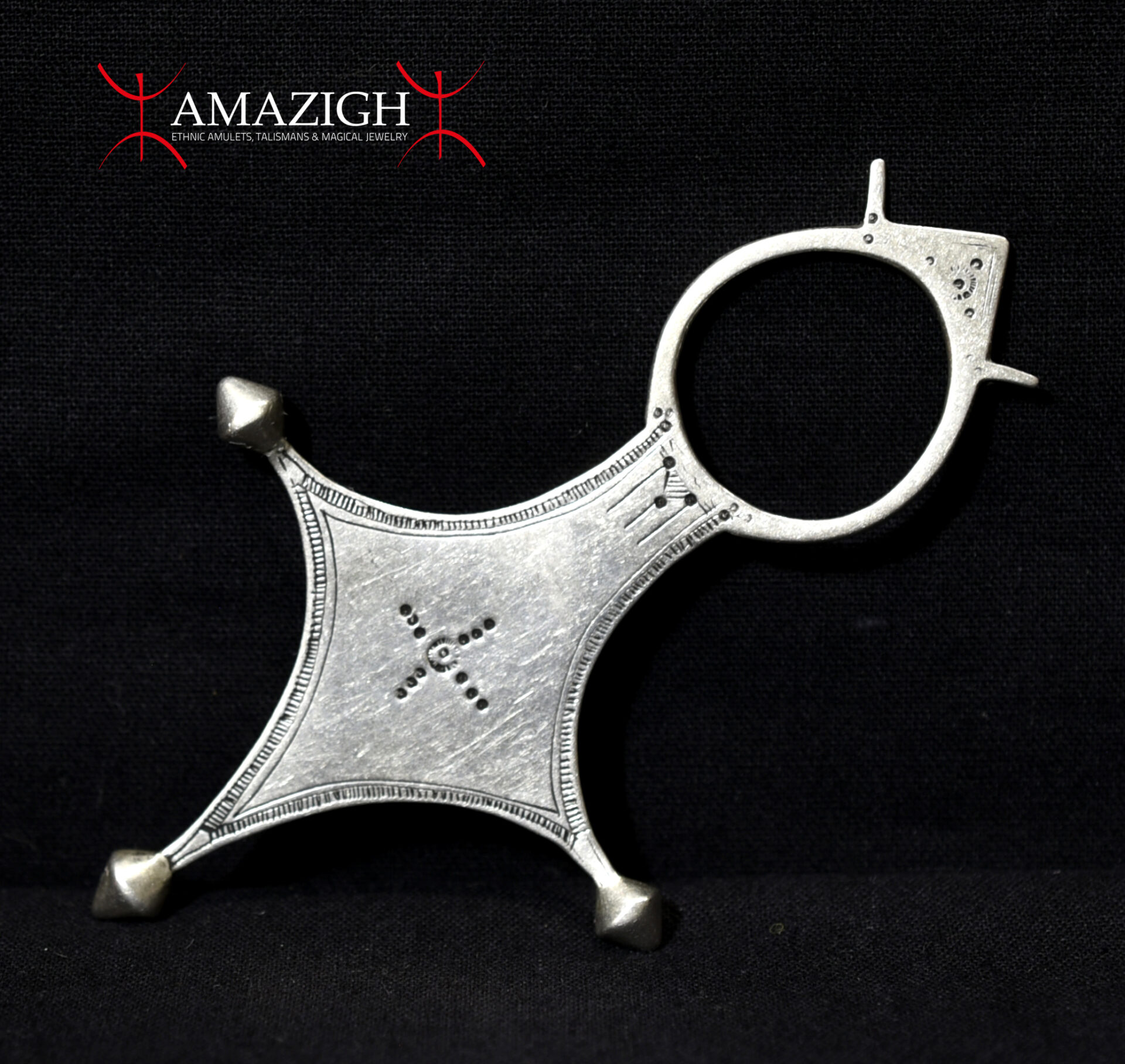 Outstanding Old, Beautiful, Large Tuareg Silver Cross – Agadez, Niger