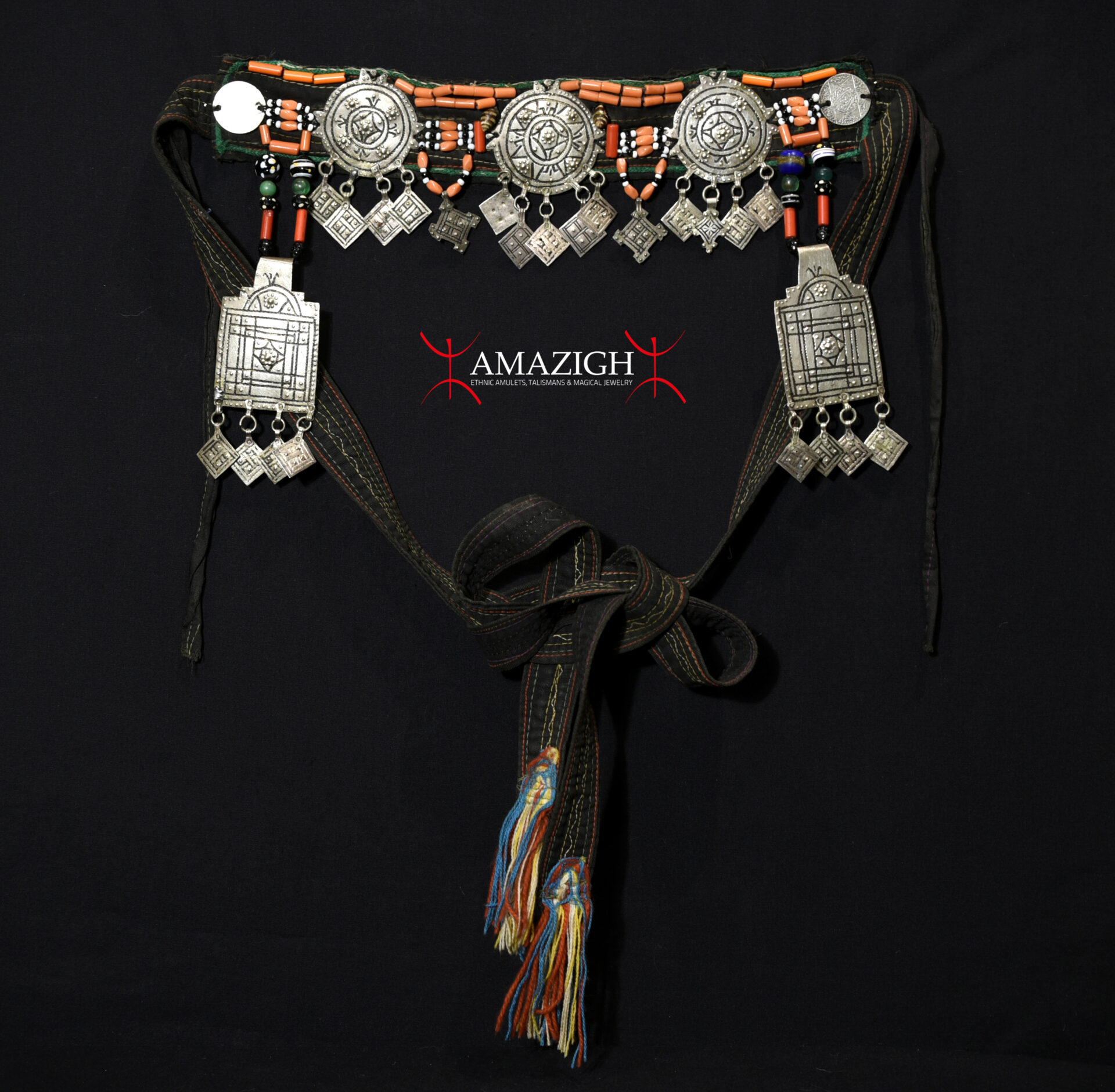 Old Berber Headband – Western Anti-Atlas Mountains, South Morocco