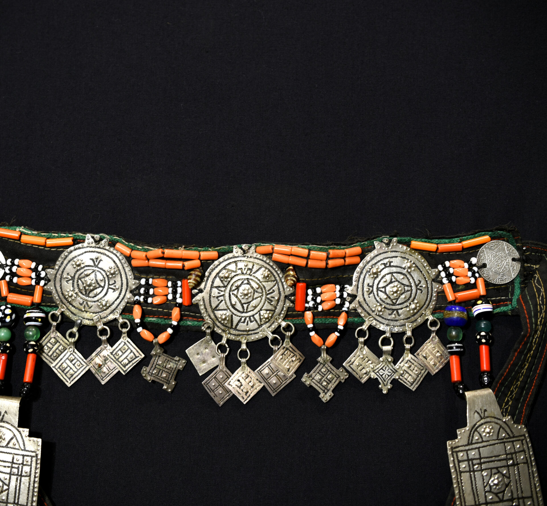 Old Berber Headband – Western Anti-Atlas Mountains, South Morocco