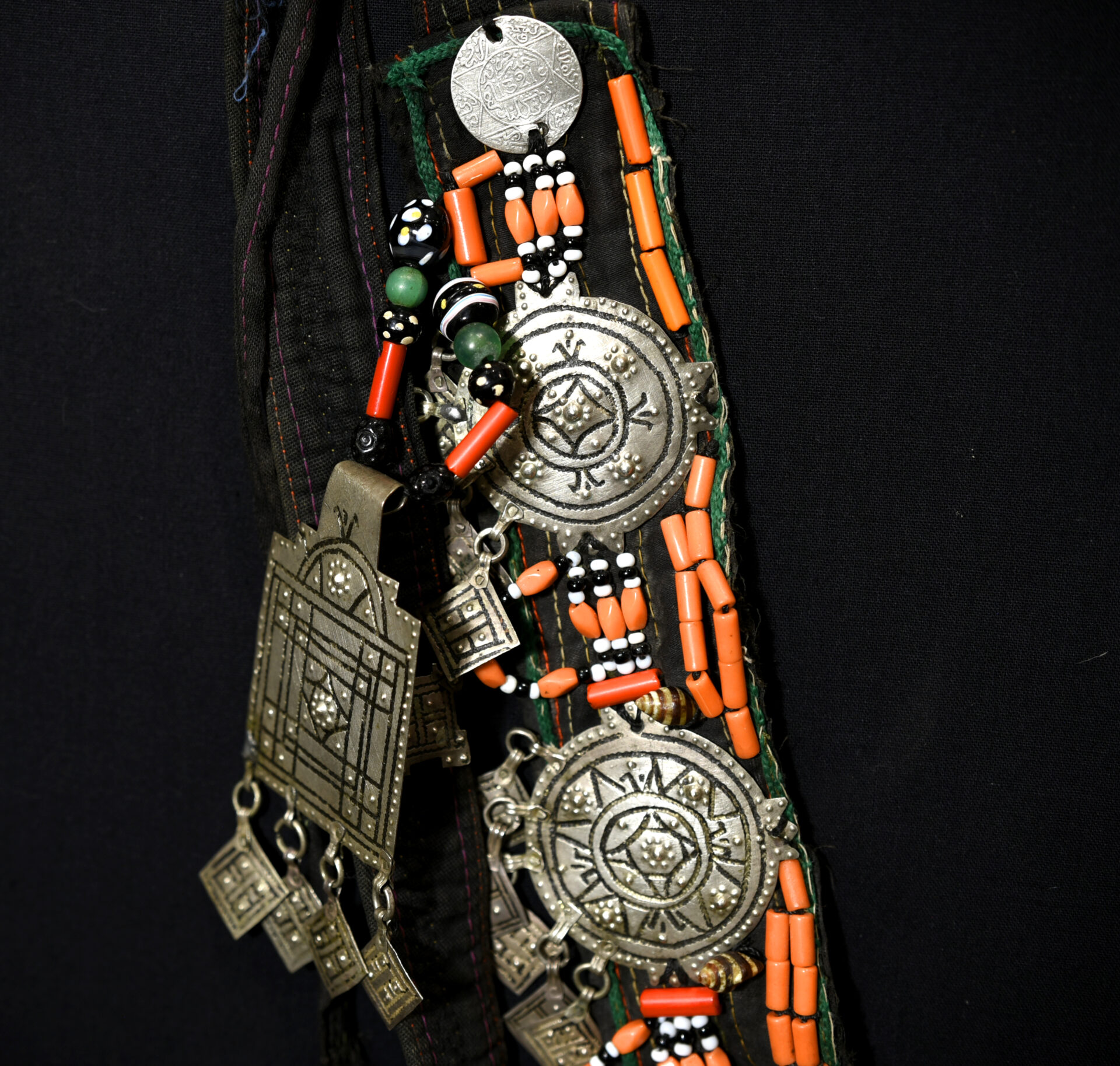 Old Berber Headband – Western Anti-Atlas Mountains, South Morocco