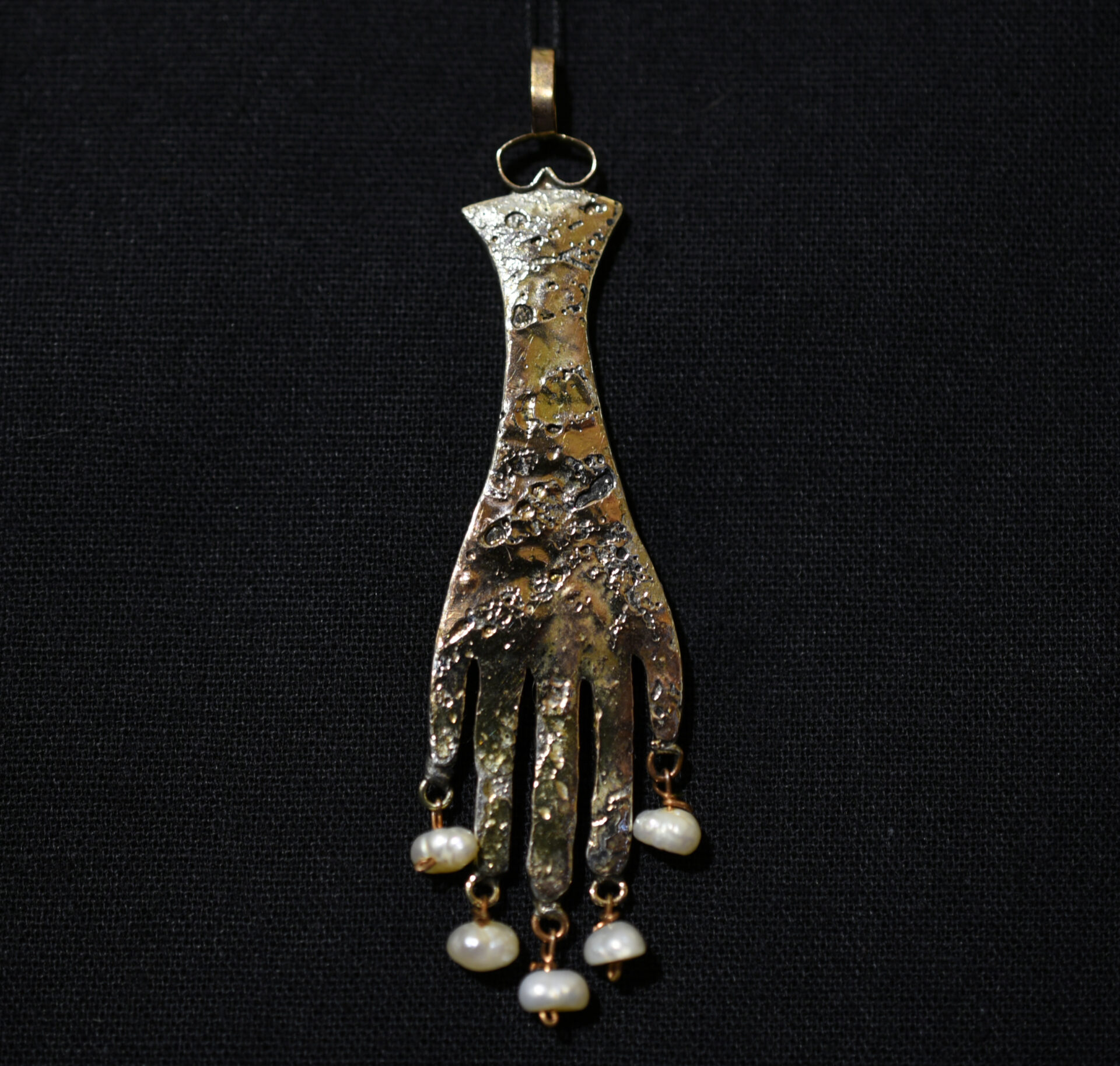 Antique Hand of Fatima – Chichkhan Khamsa – Tunis, Tunisia