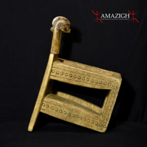 Old Anthropomorphic Ceremonial Stool - Marka‑Bamana - Western Mali