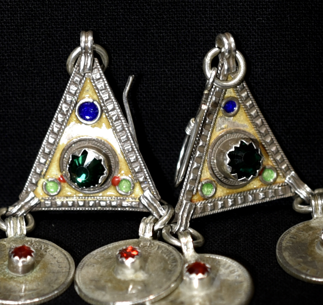 Old Berber Earrings – Tafraout, Southern Morocco