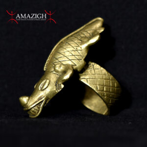 Beautiful Ashanti (Asante) Ring – Crocodile – Ghana