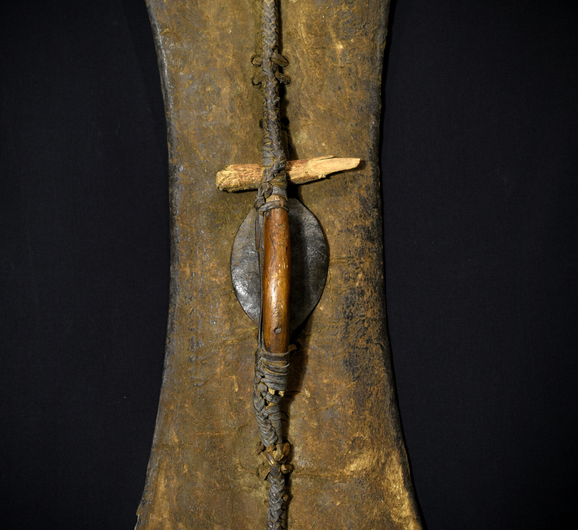 Antique Shield – Turkana – Kenya – Former German Collection – Outstanding Piece