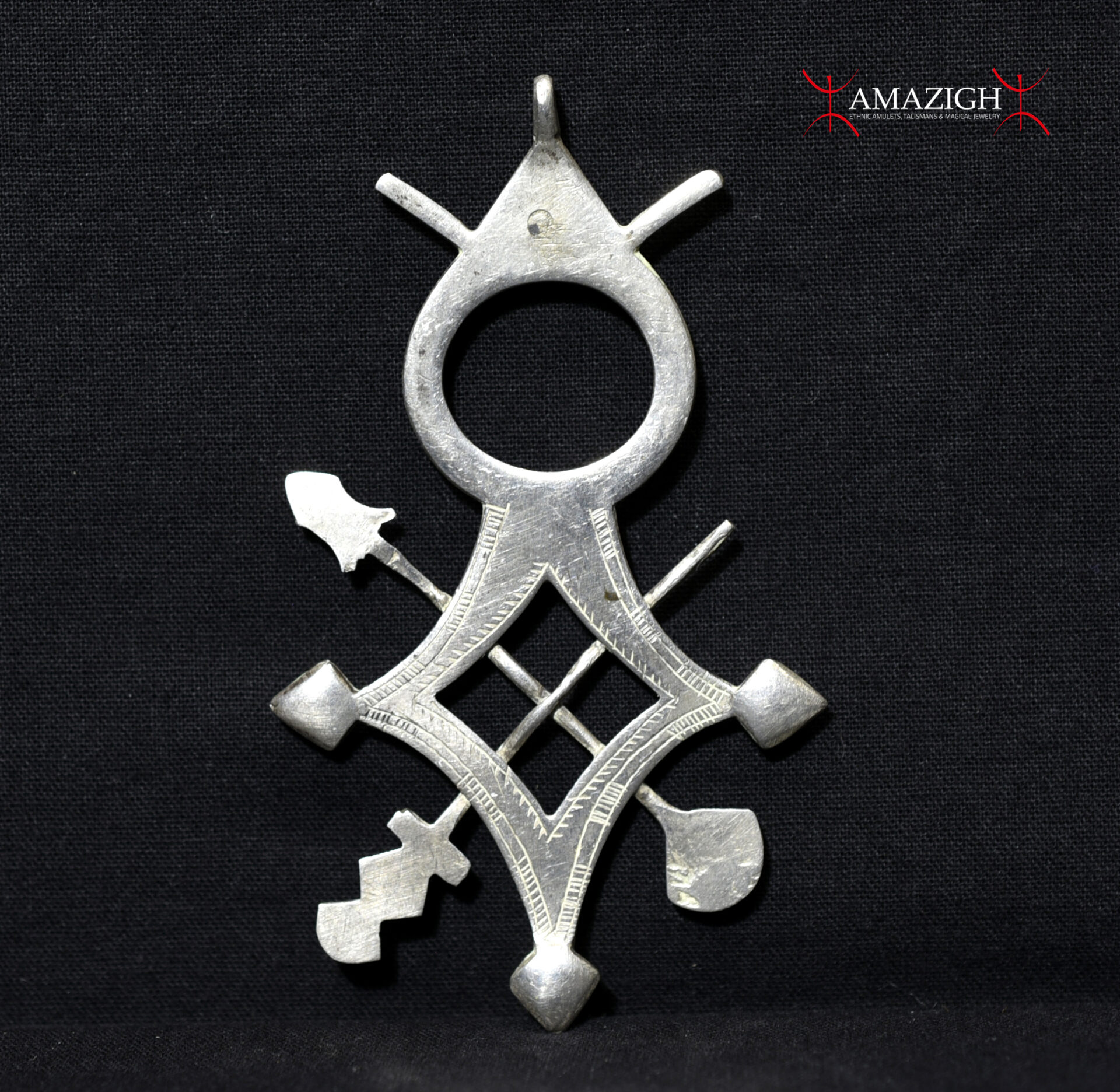 Beautiful Large Tuareg Silver Cross – AIR – Niger