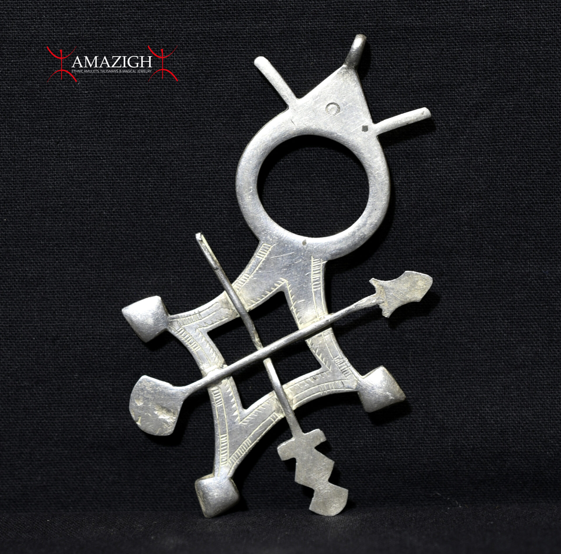 Beautiful Large Tuareg Silver Cross – AIR – Niger
