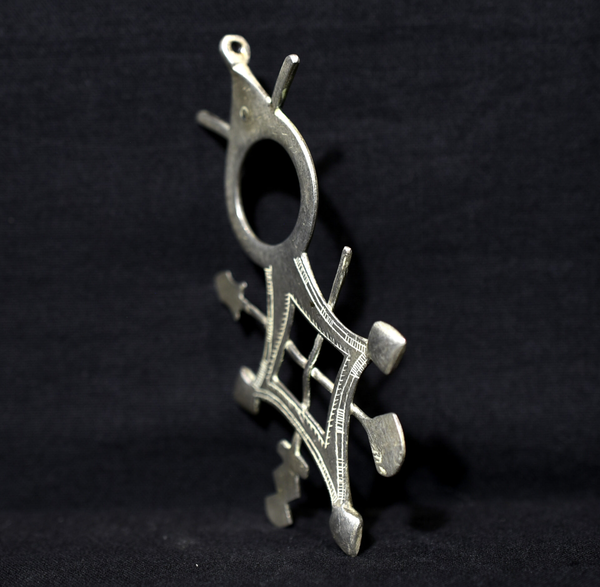 Beautiful Large Tuareg Silver Cross – AIR – Niger